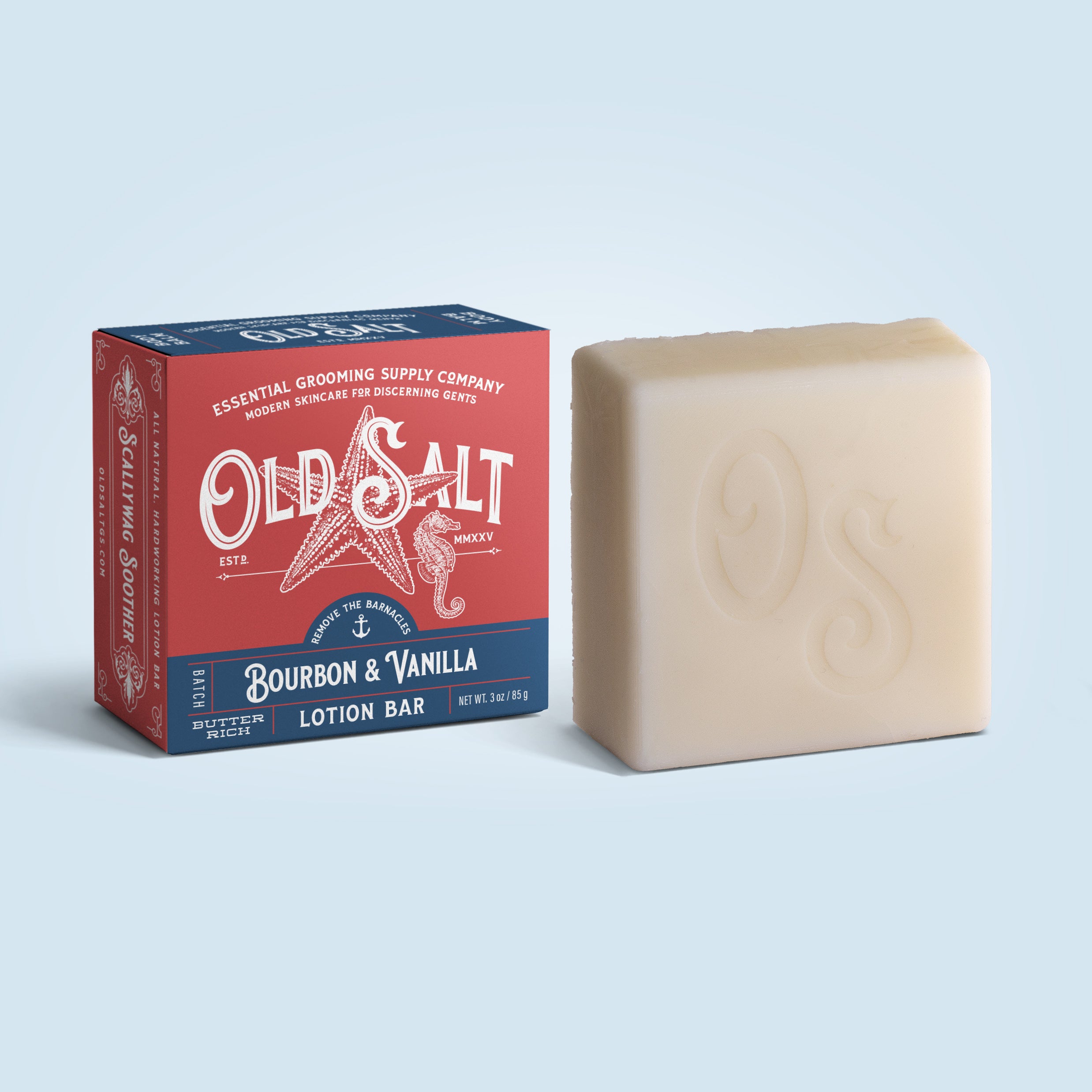 Bourbon + Vanilla Body Lotion Bar
